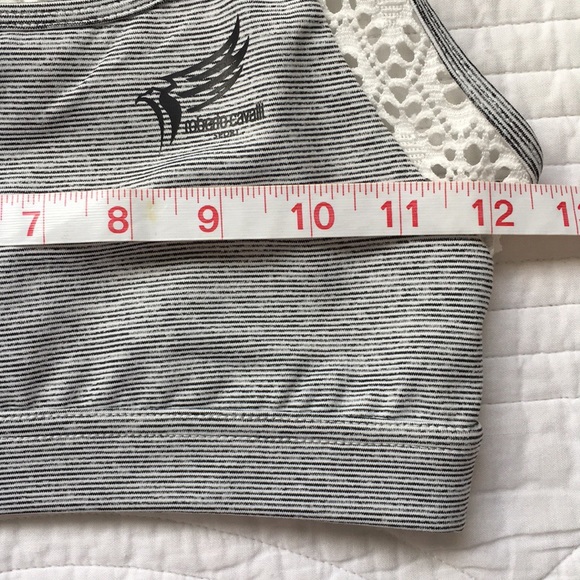 Roberto Cavalli Sport Bra Crochet Top XS - Picture 7 of 12